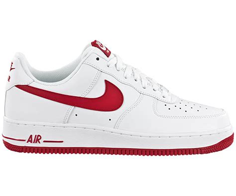 nike schuhe air force rot|nike air force 1 weinrot.